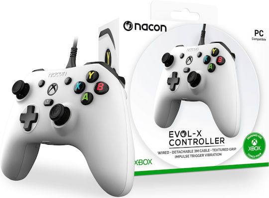 Nacon Gamepad Cu Fir Entry Level Pentru Xbox Series Alb