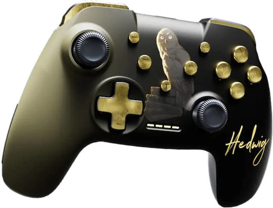Freaks and Geeks Trade Invaders Wireless Gamepad pentru Switch Harry Potter Hedwig Black