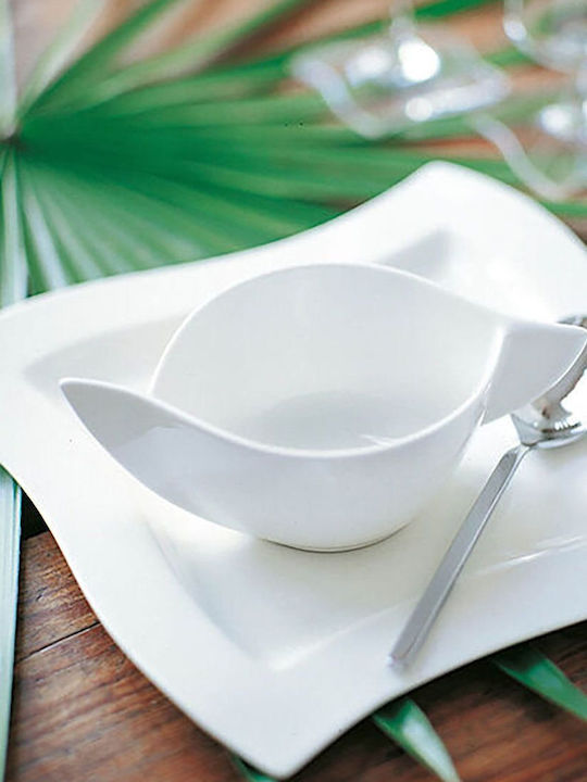 Villeroy & Boch Plate Shallow Square made of Porcelain White 27x27cm