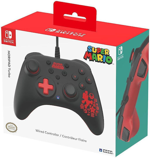 Hori Horipad Turbo Wired for Switch Super Mario