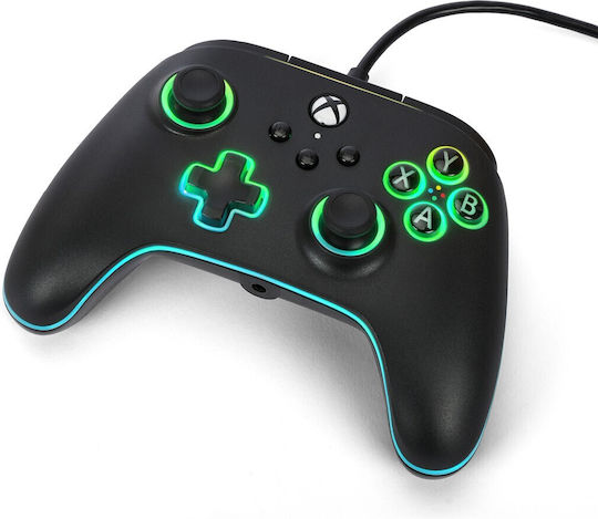 PowerA Advantage Plus RGB Strip Wired Gamepad for Xbox Series with Lumectra