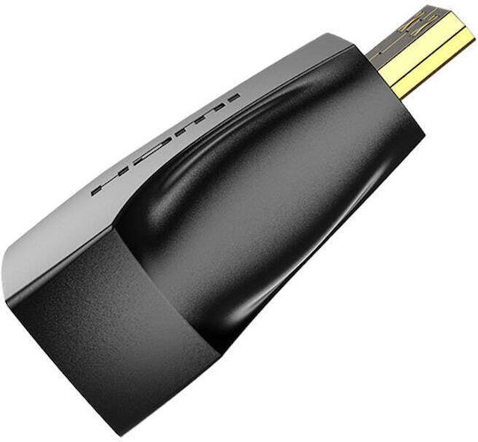 Vention Μετατροπέας mini HDMI male σε HDMI female 1τμχ AISB0