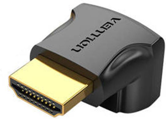 Vention Конвертор HDMI мъжки към HDMI мъжки Черен 1бр AIOB0