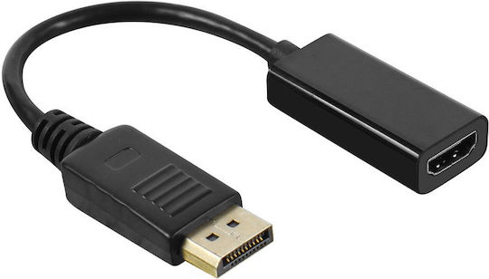 Standard Μετατροπέας DisplayPort male σε HDMI female 1τμχ 18219