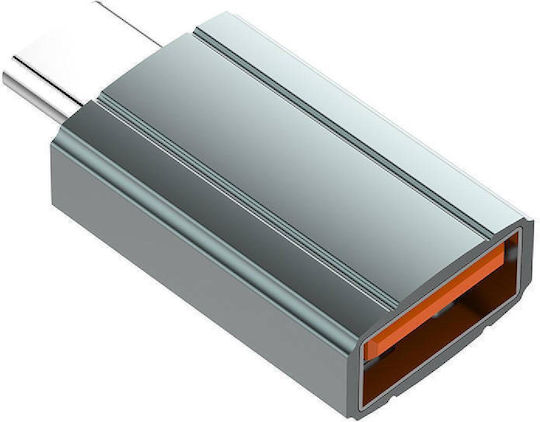 Ldnio Convertor USB-C masculin în USB-C feminin Gri 1buc LC140