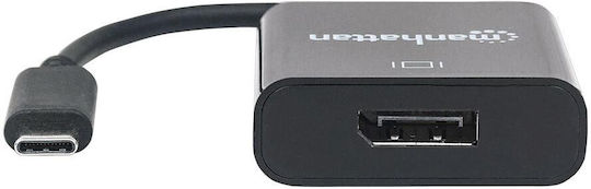Manhattan Konverter USB-C männlich zu DisplayPort weiblich 1Stück 152020