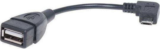 Savio Μετατροπέας micro USB male σε USB-A female 1τμχ cl-61