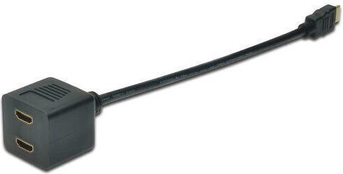 Techly Μετατροπέας HDMI male σε HDMI female 1τμχ ICOC-HDMI-F-002