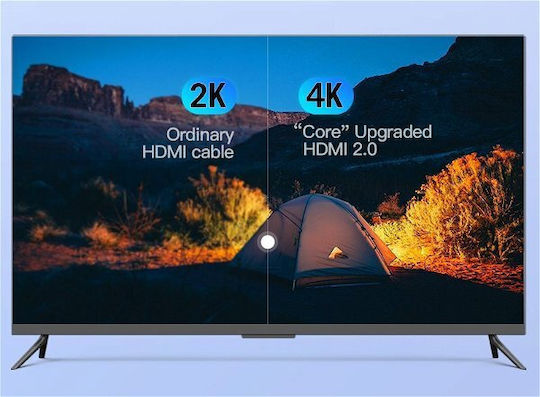 Vention HDMI 2.0 Premium High Speed 4K 60Hz HDR Flat Cable HDMI Male - HDMI Male Length 5m Black