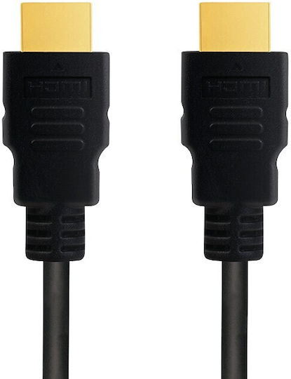 LogiLink HDMI 2.1 Ultra High Speed 48Gbps 4K 120Hz HDR VRR Cable HDMI male - HDMI male 2m Μαύρο