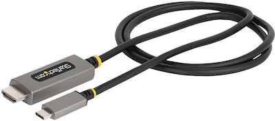 StarTech Cable HDMI male - USB-C male 2m Μαύρο