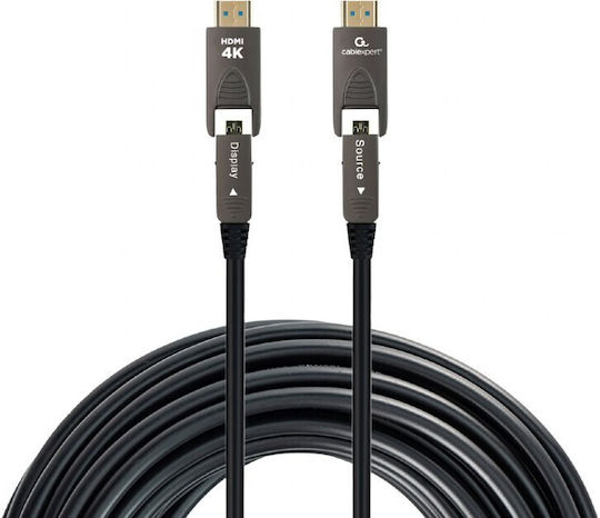 Cablexpert High Speed HDMI 2.0 Premium High Speed 4K 60Hz HDR Cable HDMI Male - HDMI Male 30m Black
