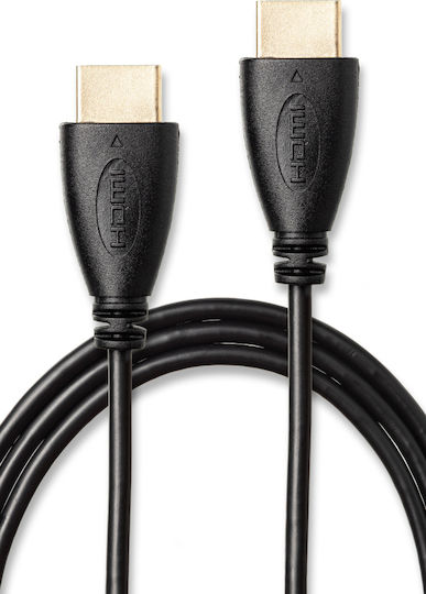 Naxius HDMI 1.4 High Speed 1080p 120Hz Cable HDMI Male - HDMI Male 1m Black