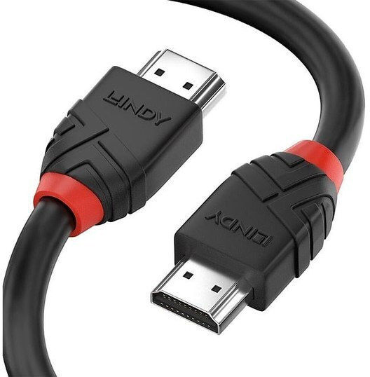 Lindy HDMI 2.1 Ultra High Speed 48Gbps 4K 120Hz HDR VRR Cable HDMI Male - HDMI Male Length 1m Black