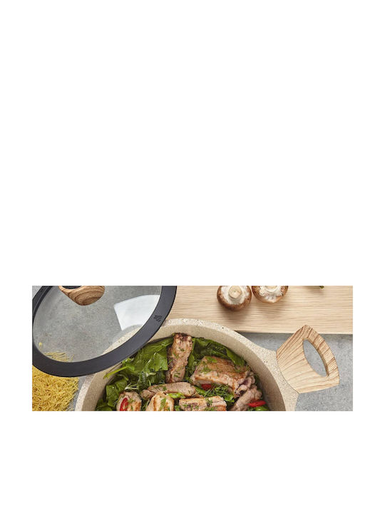 Pal Granite Pan made of Cast Aluminum with Stone Coating 28cm