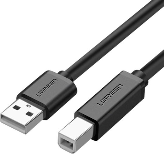 Ugreen USB 2.0 Kabel USB-A-Stecker - USB-B-Stecker Schwarz 10m 10374