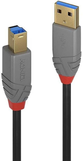 Lindy 5m USB 3.0 Cable A-Male to B-Male (36744)