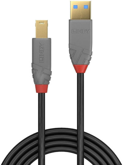 Lindy 5m USB 3.0 Cable A-Male to B-Male (36744)