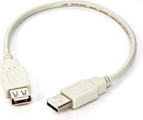 Logo Collection USB 2.0 Cable USB-A male - USB-A female Γκρι 0.3m 40610