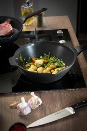 Tefal Aroma Wok made of Cast Aluminum with Non-Stick Coating 28cm