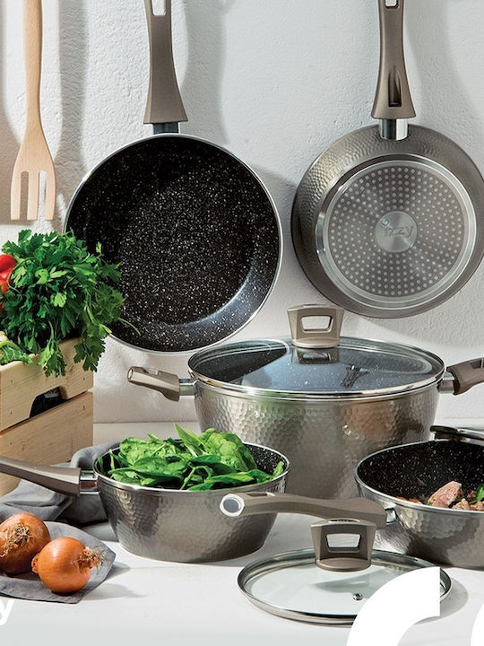Izzy Onyx Pan made of Aluminum with Stone Coating 28cm