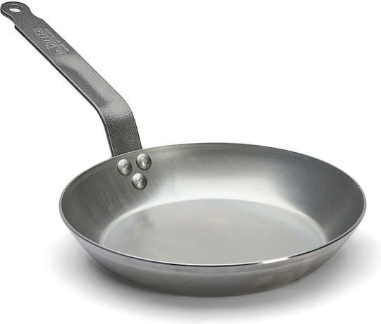 De Buyer Carbone Plus Lyonnaise Τηγάνι από Ανθρακούχο Χάλυβα 24cm