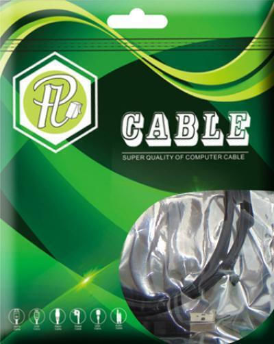 USB 2.0 Kabel USB-A-Stecker - USB-A-Buchse Schwarz 0.8m 04.001.0449