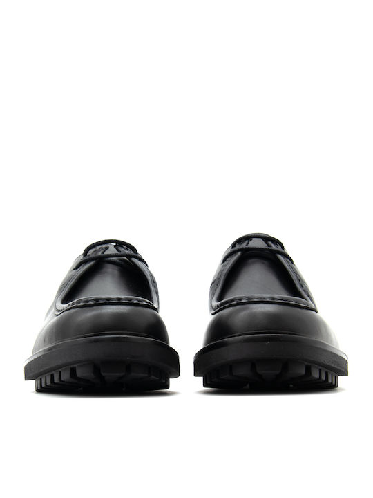 Men's Leather Moccasins Black