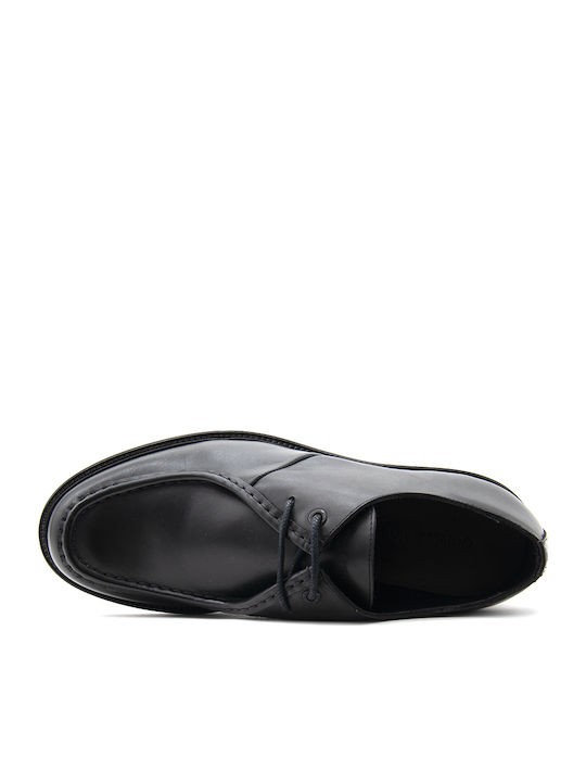 Men's Leather Moccasins Black