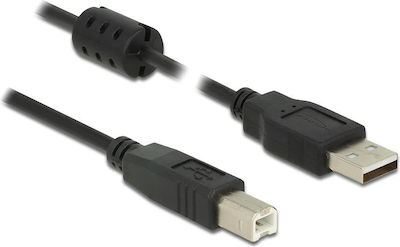 DeLock USB 2.0 Kabel USB-A-Stecker - USB-B-Stecker Schwarz 20m 83557