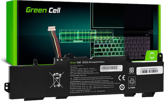 Green Cell Compatible Battery for HP EliteBook with 4100mAh