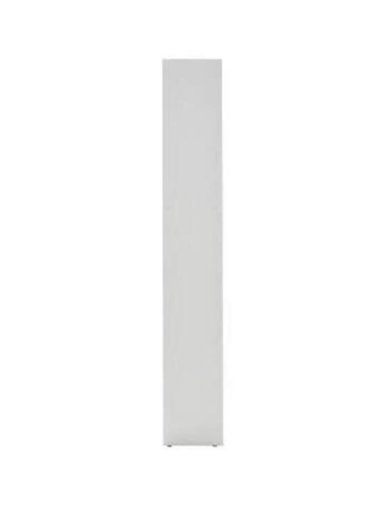 Kids Wooden Bookcase White 64x26x182cm