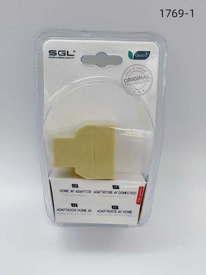 SGL 098562 Splitter Ethernet 2Way 1pcs