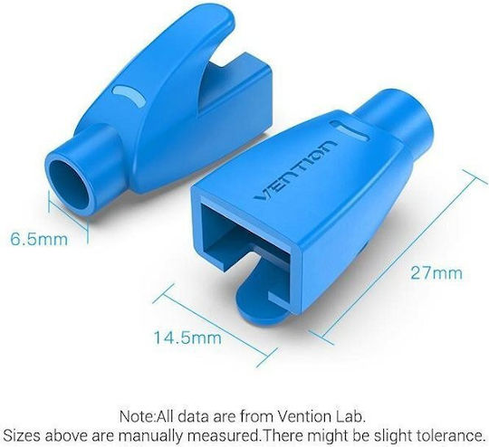 Vention IODO0-100 Zugentlastungsmanschette RJ45 100er-Pack Orange 100Stück (IODO0-100)