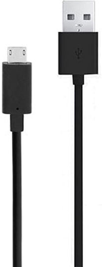 Celly Regular USB 2.0 to micro USB Cable Μαύρο 1m