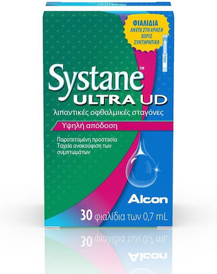 Systane Ultra UD Οφθαλμικές Σταγόνες για Ξηροφθαλμία 30x0.7ml