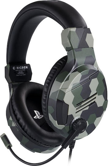 Bigben Interactive Interactive V3.0 Over Ear Gaming Headset with Connection 3.5mm Green