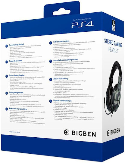 Bigben Interactive Interactive V3.0 Over Ear Gaming Headset with Connection 3.5mm Green