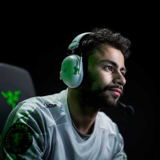 BlackShark V2 Pro For PlayStation Ασύρματο Over Ear Gaming Headset με σύνδεση USB Λευκό για PS5