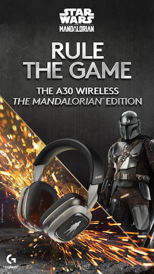 Astro A30 XB Ασύρματο Over Ear Gaming Headset με σύνδεση 3.5mm / Bluetooth The Mandalorian Edition for XBOX