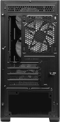 MSI Mag Forge M100A Micro Tower Cutie de calculator Negru