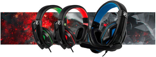 Fenner Soundgame Over Ear Gaming Headset cu conexiune 3,5mm Verde