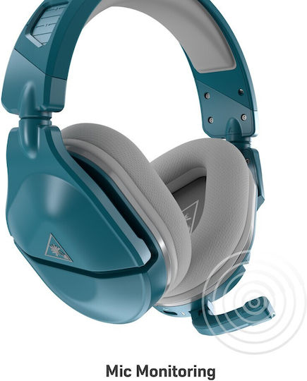 Turtle Beach Stealth 600 Gen 2 Ασύρματο Over Ear Gaming Headset με σύνδεση USB Μπλε