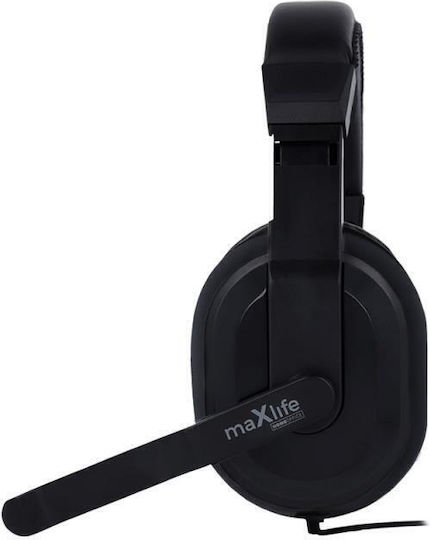 Maxlife MXHH-01 Über Ohr Gaming-Headset mit Verbindung 2x3,5mm Schwarz