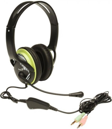 Genius HS-400A Über Ohr Gaming-Headset mit Verbindung 3,5mm Schwarz
