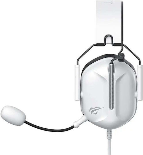 Havit H2033D Über Ohr Gaming-Headset mit Verbindung 3,5mm White / Black