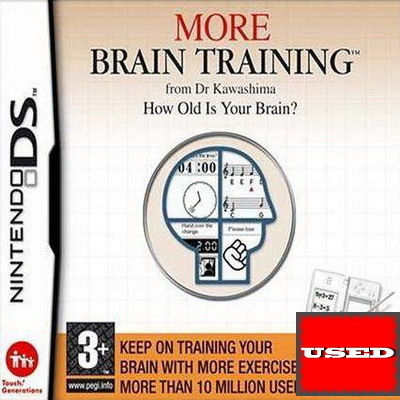 Dr Kawashima's Brain Training More Brain Training DS