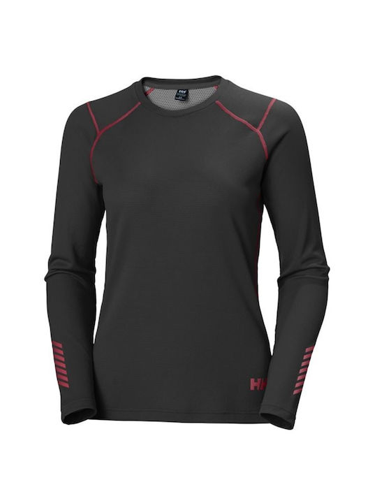 Helly Hansen Bluza termica pentru femei cu maneci lungi Albastru