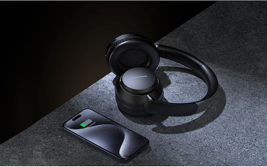 Riversong Rhythm M6 Bluetooth Wireless Over Ear Headphones with 25 hours of Operation Black