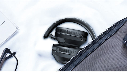 Riversong Rhythm M6 Bluetooth Wireless Over Ear Headphones with 25 hours of Operation Black